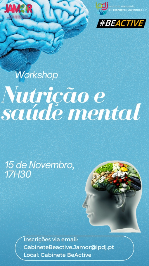 WORKSHOP DE NUTRIÇÃO - GRATUITO - Dia 15/11/2023