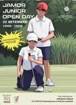 JAMOR JUNIOR OPEN DAY - 22 DE SETEMBRO DAS 15H S 18H30 - GOLFE PARA TODOS