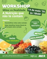 Workshop �Mitos vs Realidade: A nutri��o que n�o te contam�