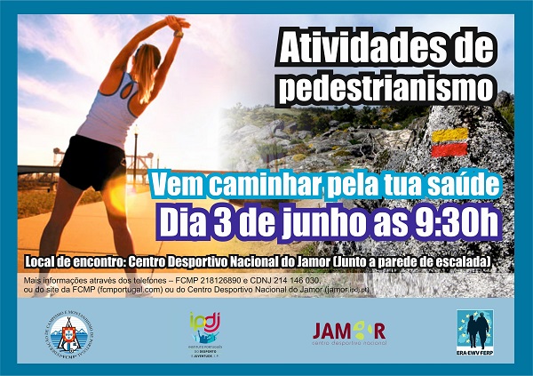 Cartaz Pedestrianismo