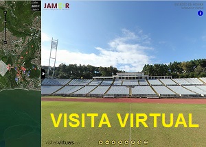 Clique para aceder à visita virtual ao Centro Desportivo Nacional do Jamor